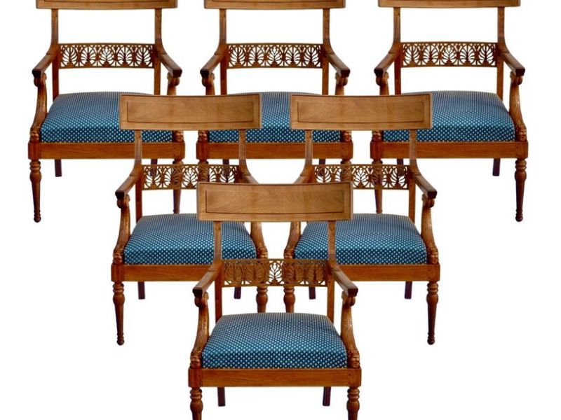 Six fauteuils de la Convention Nationale, de G. JACOB 