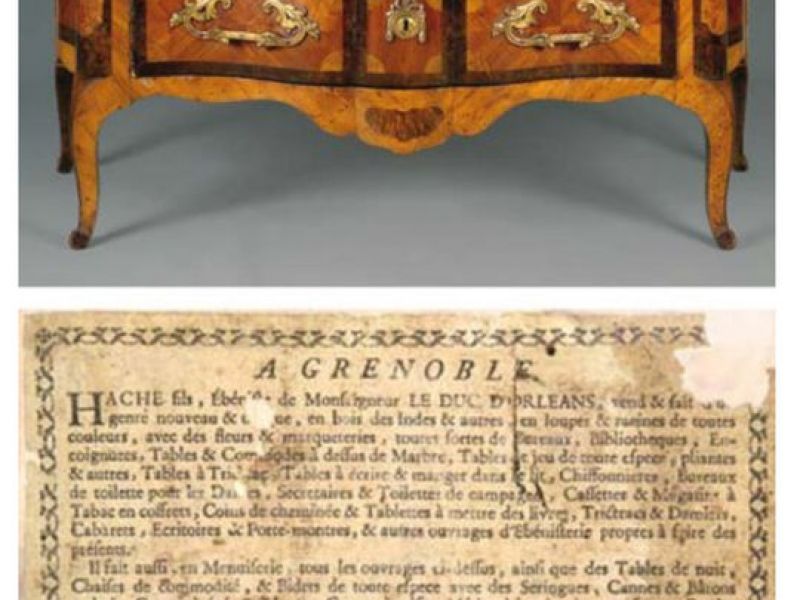 Commode Louis XV - Jean-François HACHE - Vendu : 38 000 €