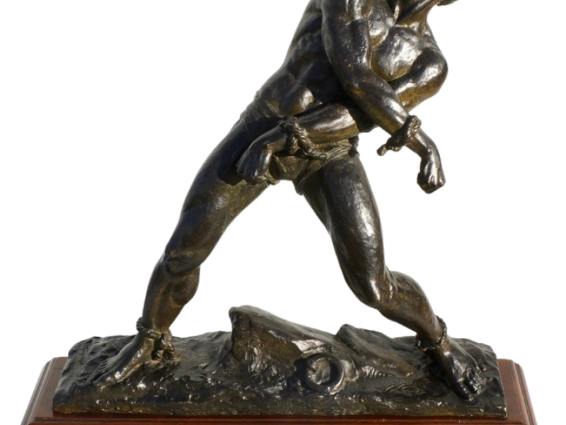 « Le Prisonnier » bronze de Pierre LE FAGUAYS