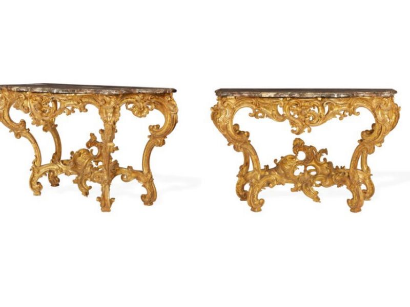 Console Louis XV style Rocaille Vendu : 75 000 €